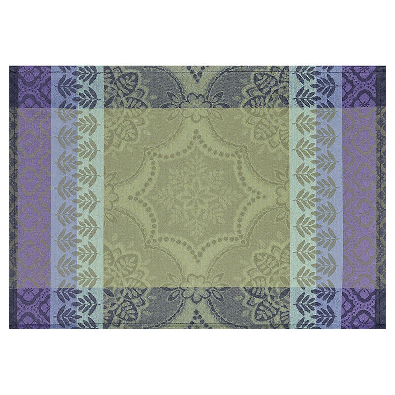 Set de table enduit Bastide Olive 52x38 100% coton, , hi-res