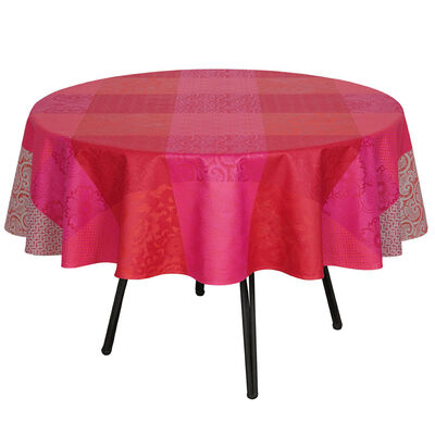 Nappe enduite Fleurs de Kyoto Coton