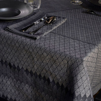 Nappe Club Meandres 150x350 89% coton / 11% lin