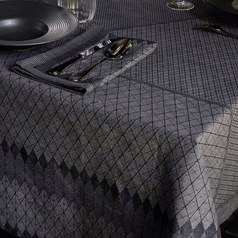 Nappe Club Meandres 150x150 89% coton / 11% lin, , hi-res image number 1