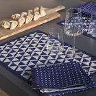 Set de table enduit Bistro marcel Indigo 50x36 100% coton, , hi-res image number 2