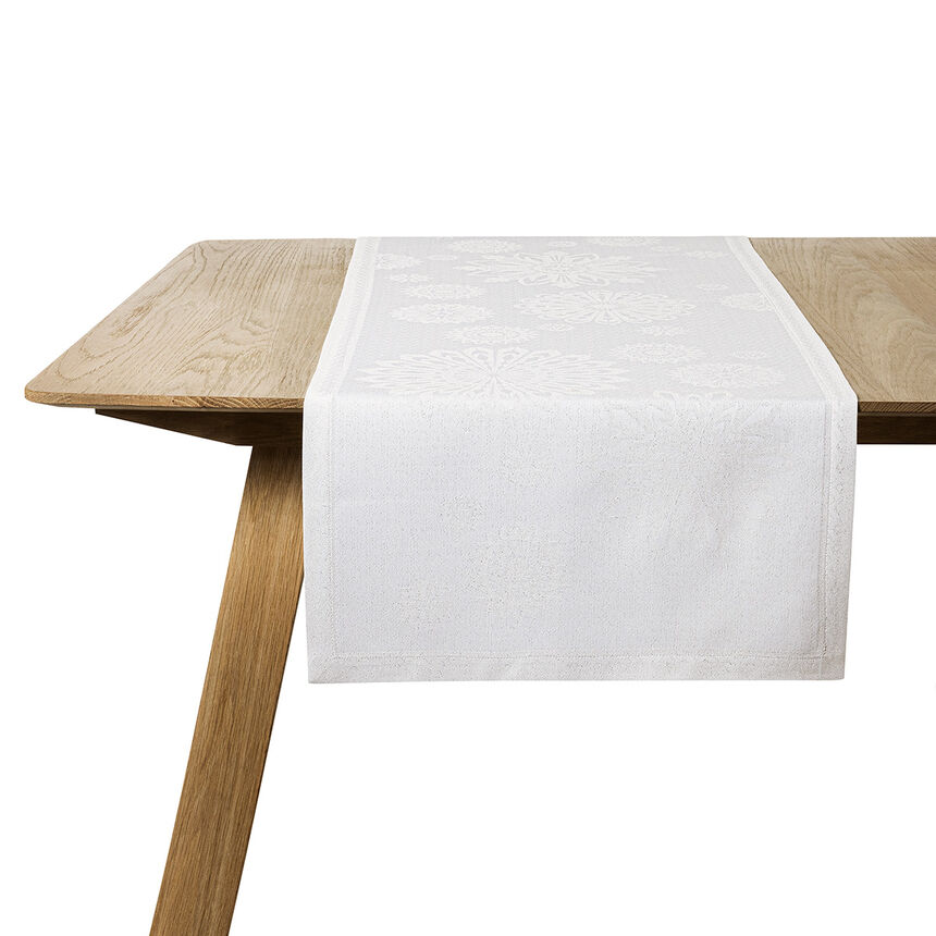 Chemin de table Lumi&egrave;res d'&eacute;toiles Diamant  Diamant 50x145 85% Coton, 11% Viscose, 4% Polyester, , hi-res image number 0