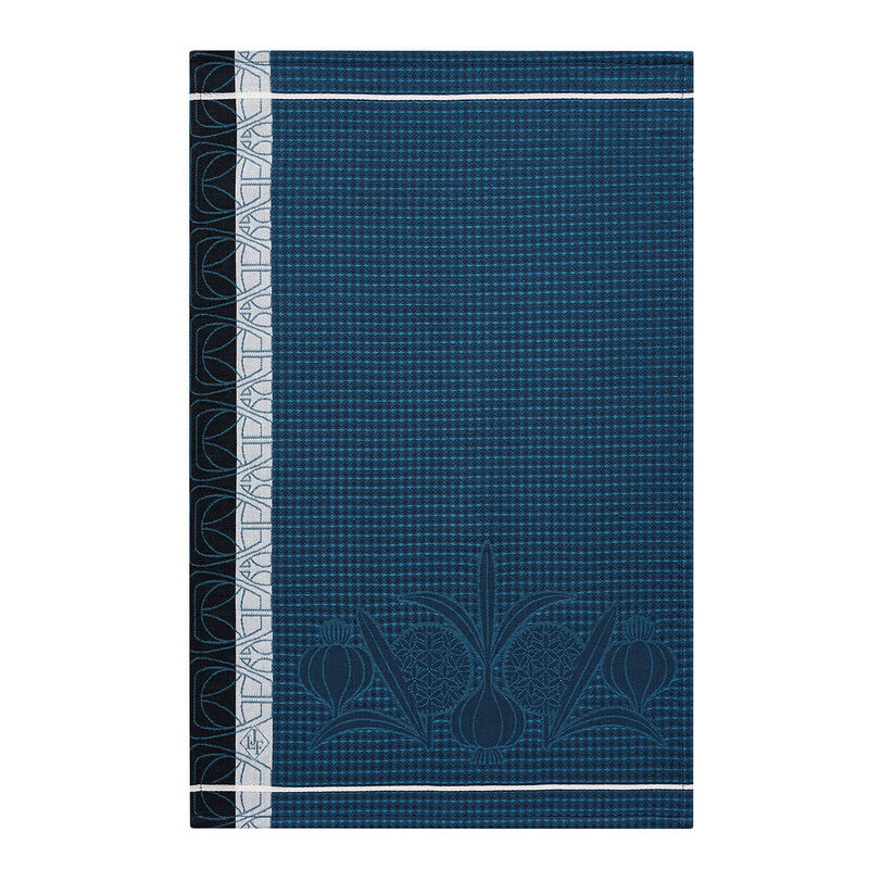 Essuie-mains L'ail Bleu 38x54 100% coton, , hi-res image number 0