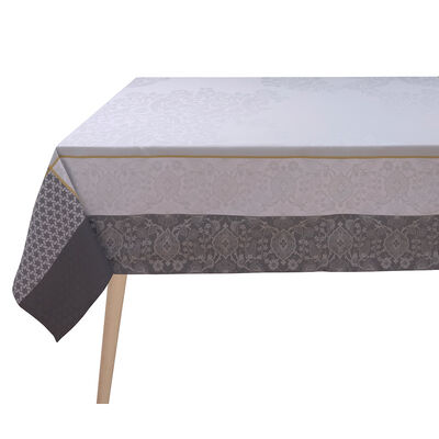 Nappe Voyage Iconique Zinc 173x248 100% coton
