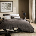 Housse de couette  Palacio Fusain 135X200 100% coton, , hi-res image number 0