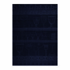Torchon essuie-verres Cristal Onyx 60x80 100% lin, , hi-res image number 1