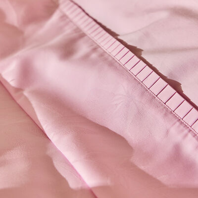 Drap plat Pois de senteur Coton