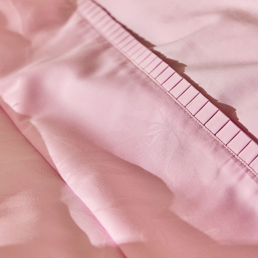 Drap plat Pois de senteur Rose 240X300 100% coton, , hi-res image number 1