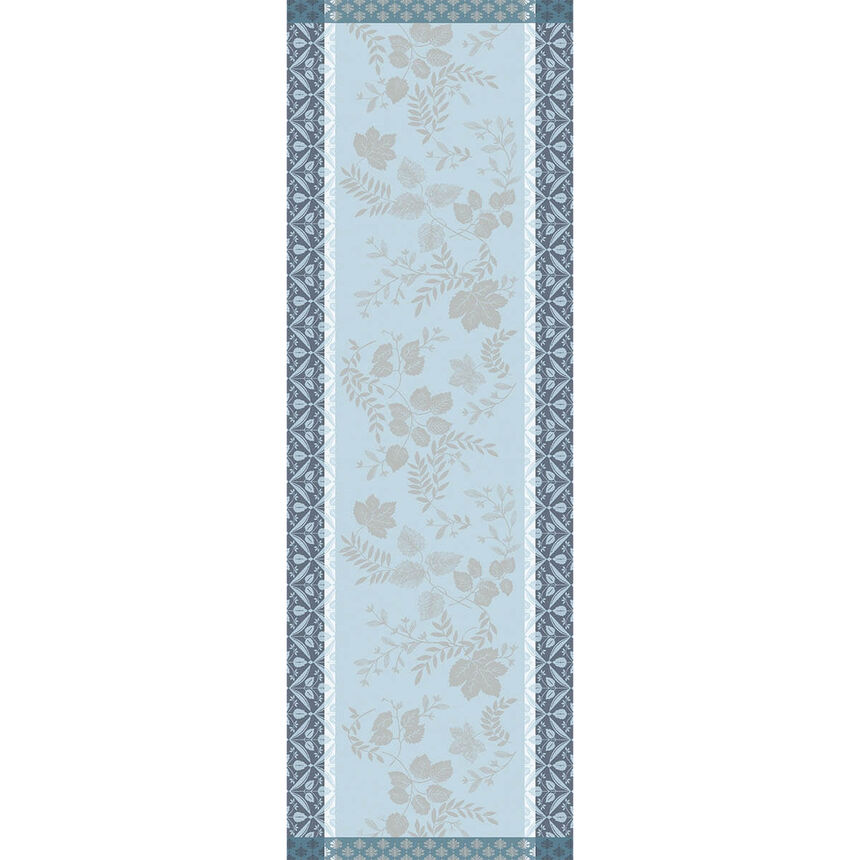 Chemin de table Manor lane Lupin 50x150 100% coton, longues fibres, , hi-res image number 0