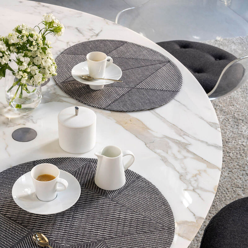 Set de table Club Losanges Antique Ø38 89% coton / 11% lin, , hi-res