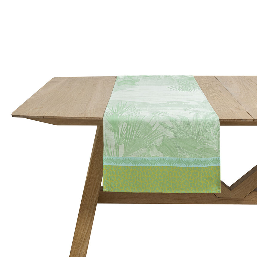 Chemin de table Sinhar&acirc;ja Jungle 50x150 100% coton, , hi-res image number 0