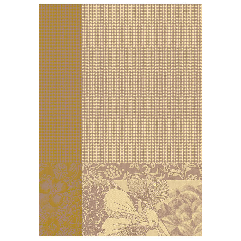 Essuie-mains Fleurs à croquer Capucine 54x38 100% coton, , hi-res