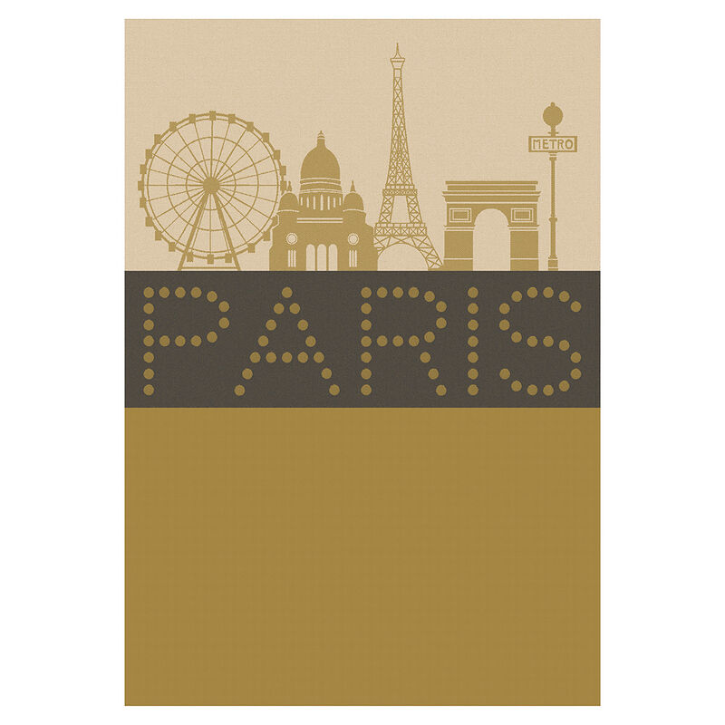 Torchon Paris Lumière Élegance 70x50 100% coton, , hi-res image number 0