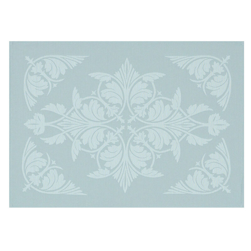 Set de table enduit Syracuse Aqua 50x36 100% coton, , hi-res