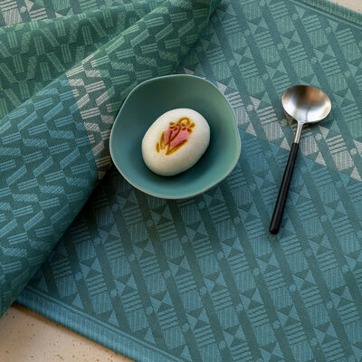Set de table enduit Veine Graphique Coton