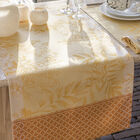 Chemin de table Jardin d'Eden Pollen 50x150 100% coton, , hi-res image number 2