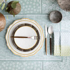 Set de table Wagara Céladon 50x36 100% coton, , hi-res image number 0