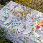 Nappe Pois de senteur Floral 150x150 50% coton - 50% lin, , hi-res image number 5
