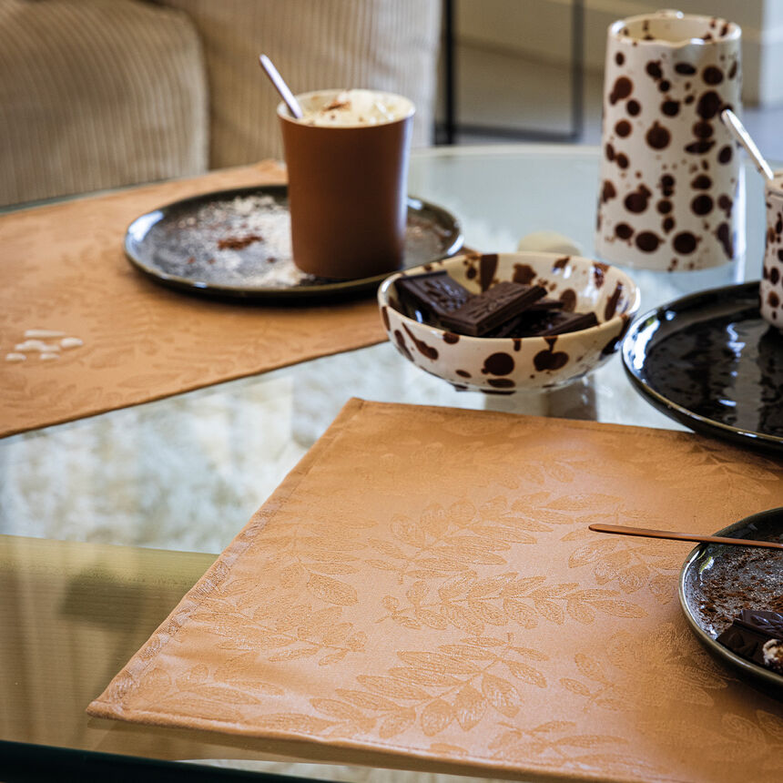 Set de table enduit Vegetal mood Bolet 50x36 100% coton, , hi-res image number 2