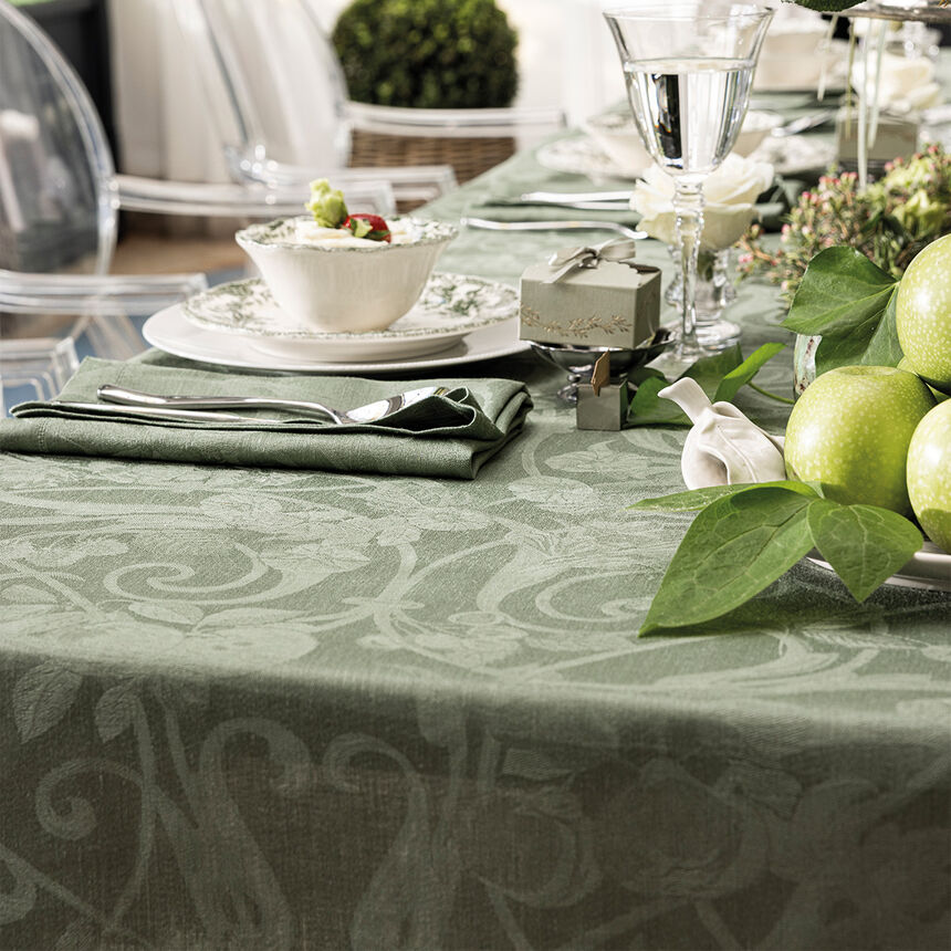 Nappe Tivoli Verveine 175x175 100% lin, , hi-res image number 5