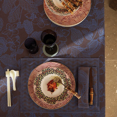 Set de table enduit Sulawesi Feuillage Coton