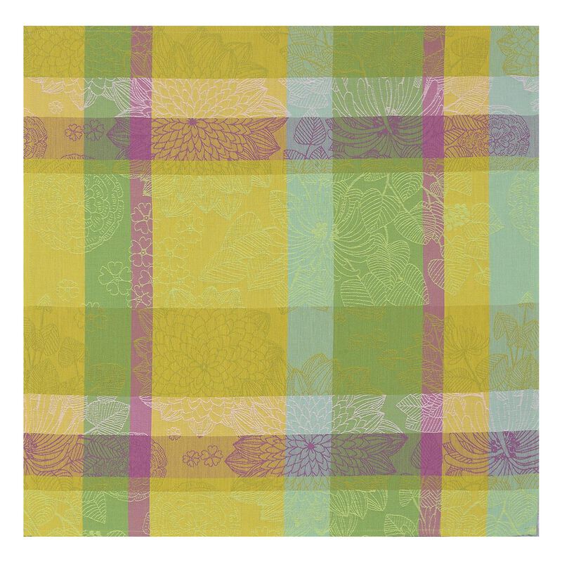 Serviette de table Marie Galante Citron 58x58 100% coton, , hi-res image number 0