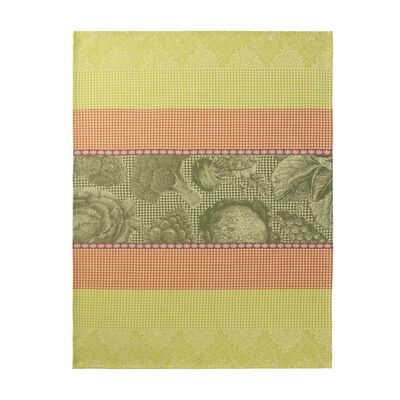 Essuie-mains Jardin des choux Brocoli 60x80 100% coton