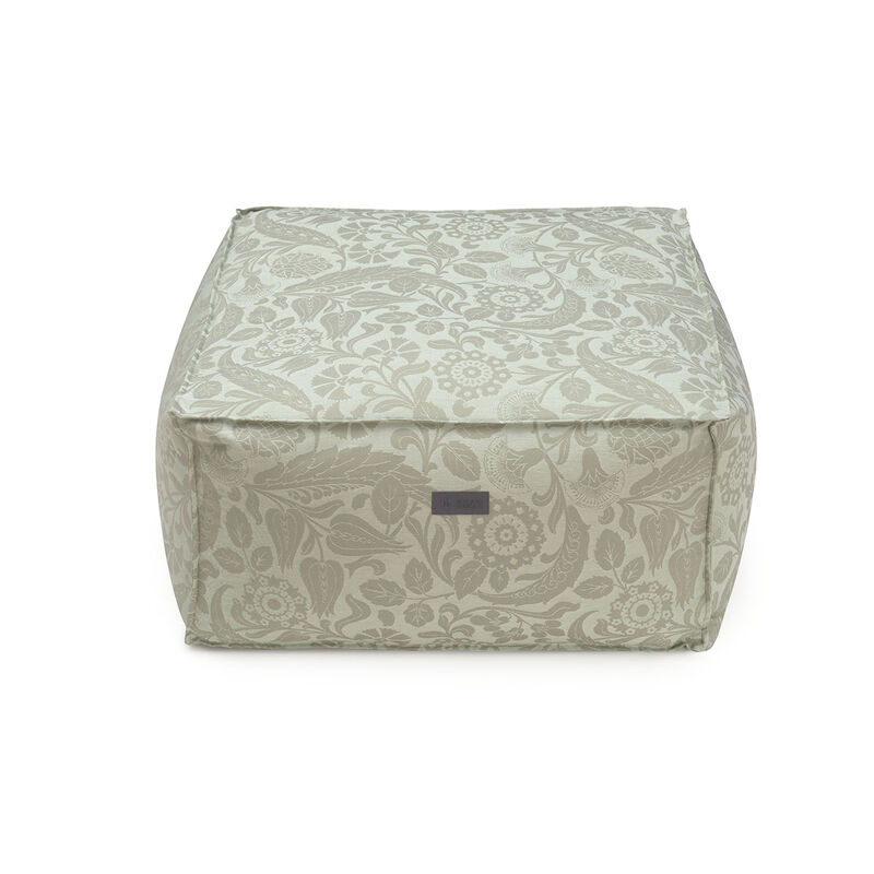 Pouf Voyage Iconique Figuier 60x60x30 100% coton, , hi-res image number 0