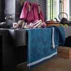 Torchon L'ail Bleu 60x80 100% coton, , hi-res image number 1