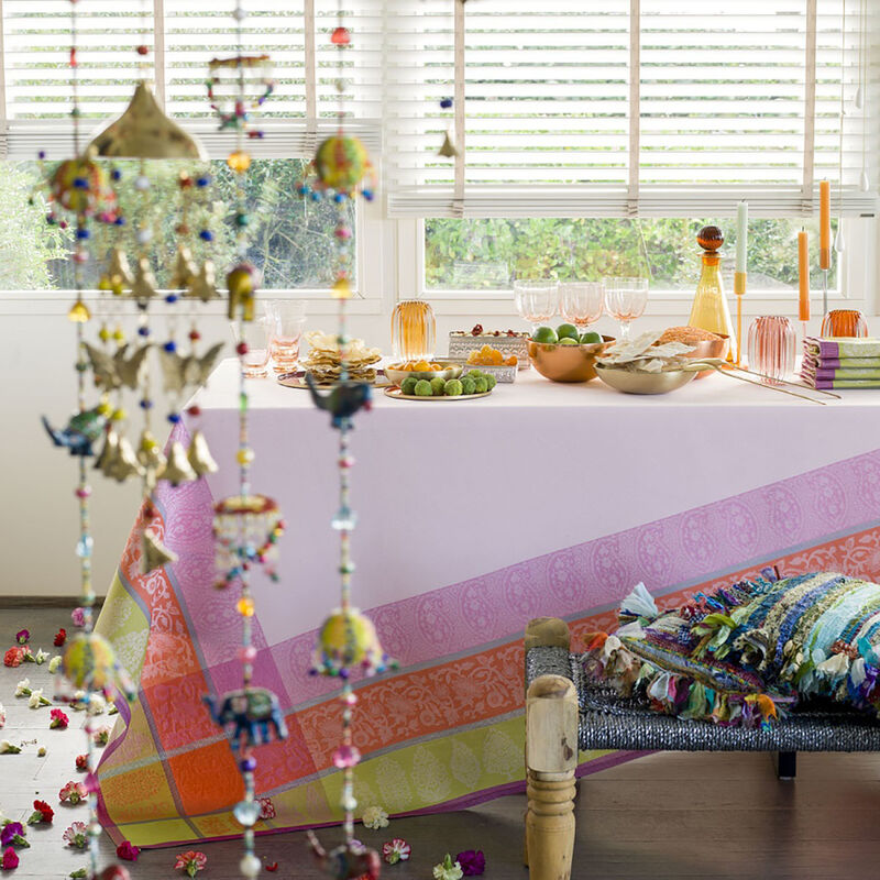 Nappe Sari Lotus 175x175 100% coton, , hi-res image number 0