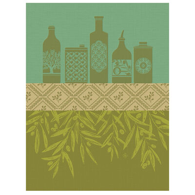 Torchon Huiles provençales Coton