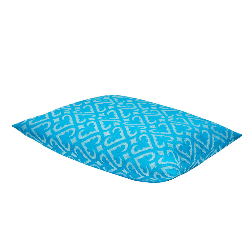 Coussin de plage Mono&iuml; Lagon 32x25 100% coton, , hi-res image number 1