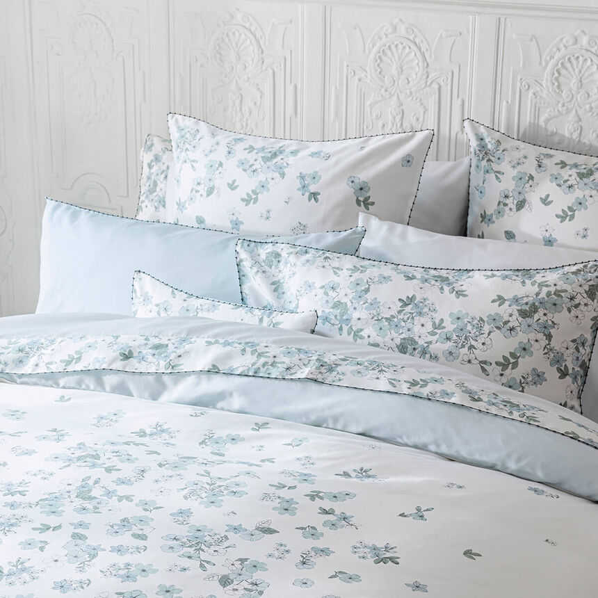 Taie d'oreiller Manuka Ciel 50X75 100% coton, , hi-res image number 4