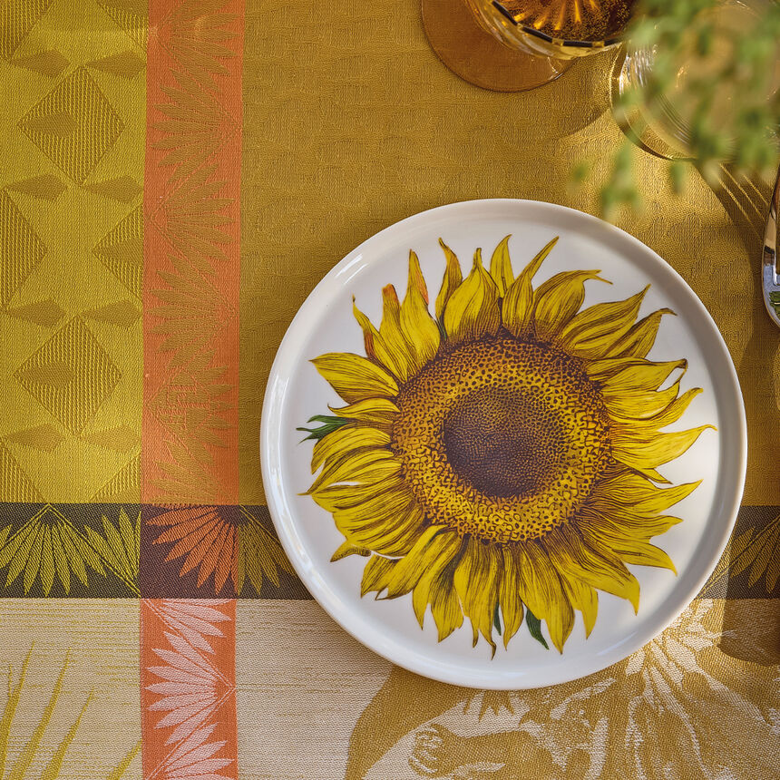 Nappe Sinhar&acirc;ja Fauve 175x175 100% coton, , hi-res image number 9