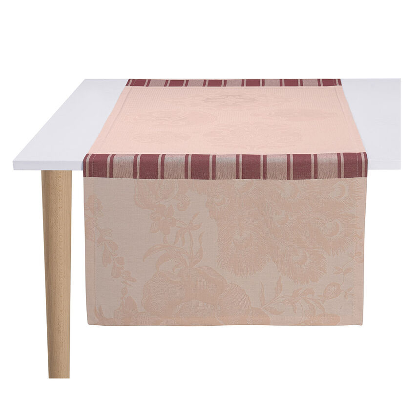 Chemin de table &Agrave; la Fran&ccedil;aise Dragee 55x200 100% coton, , hi-res image number 0