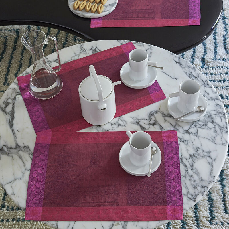 Set de table Symphonie Baroque Opera 54x38 100% lin, , hi-res image number 0