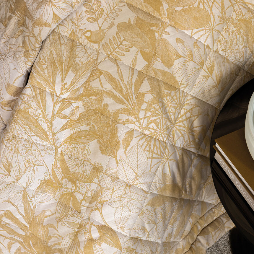 Taie matelass&eacute;e Bois Dormant Dor&eacute; 50X75 100% coton, , hi-res image number 3