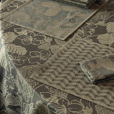 Set de table enduit Sulawesi Feuillage Coton