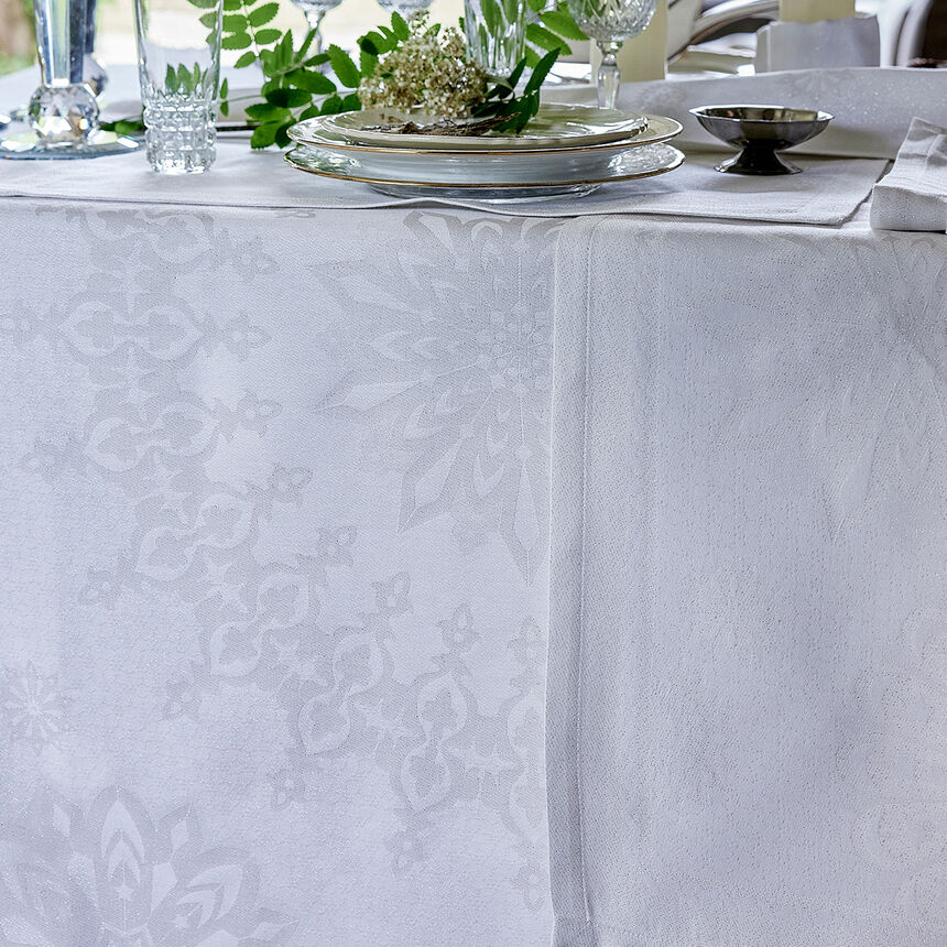 Chemin de table Lumi&egrave;res d'&eacute;toiles Diamant  Diamant 50x145 85% Coton, 11% Viscose, 4% Polyester, , hi-res image number 1