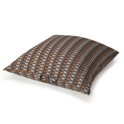 Pouf Origin Rythme Ecorce 80x80 100% coton