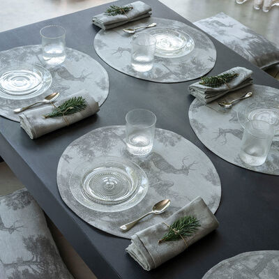 Serviette de table Souveraine  Lin,  Serviette de table Souveraine  Lin