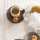Nappe Nuances Blanc 150x150 50% coton - 50% lin, , hi-res image number 1