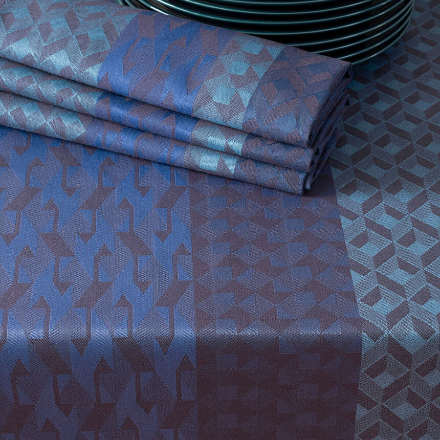 Nappe enduite Caract&egrave;re Enduit Cosmos 150x150 100% coton, , hi-res image number 1