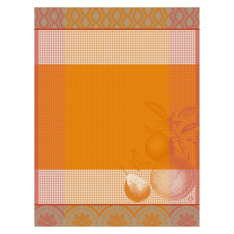 Essuie-mains Arrière-Pays Melon 60x80 100% coton, , hi-res image number 0