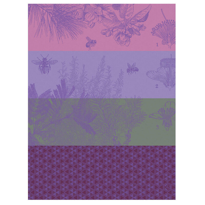 Torchon Miel de Fleurs Coton, , hi-res image number 0