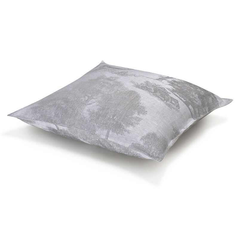 Housse de coussin Souveraine Argent 50x50 100% lin, , hi-res image number 2