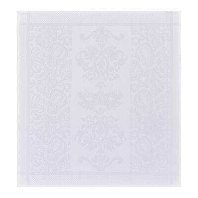 Serviette de table Siena Blanc Coton,  Serviette de table Siena Blanc Coton