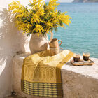 Torchon Riviera mimosa Z&eacute;nith 60x80 100% coton, longues fibres, , hi-res image number 0