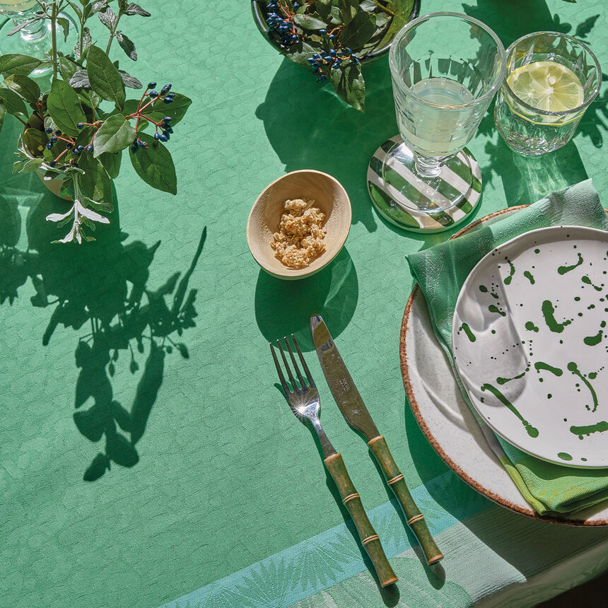 Nappe enduite Sinhar&acirc;ja Enduit Jungle 175x175 100% coton, , hi-res image number 4