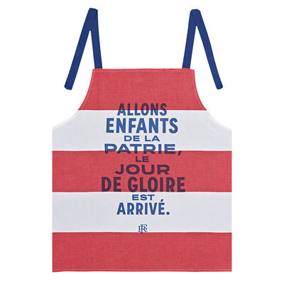Tablier enfant Elysée Patrie Coton,  Tablier enfant Elysée Patrie Coton